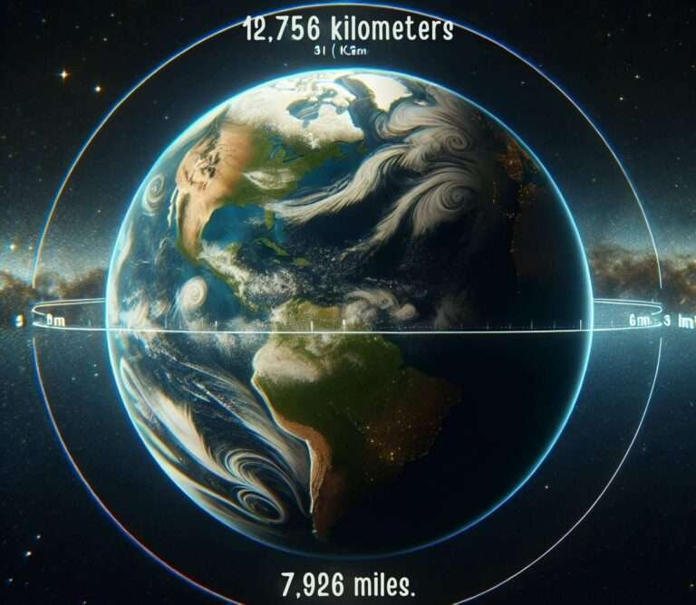 How-Large-is-Earth-in-Kilometer-and-Mile