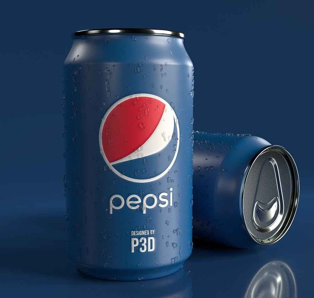 10 beverage cans stck the total height is 50 inches.