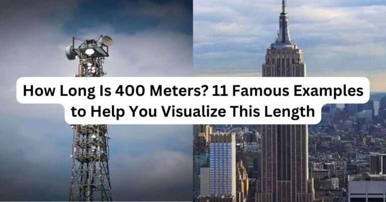 How Long Is 400 Meters